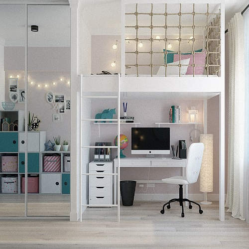 muebles inteligentes para casas pequeñas organizadores
