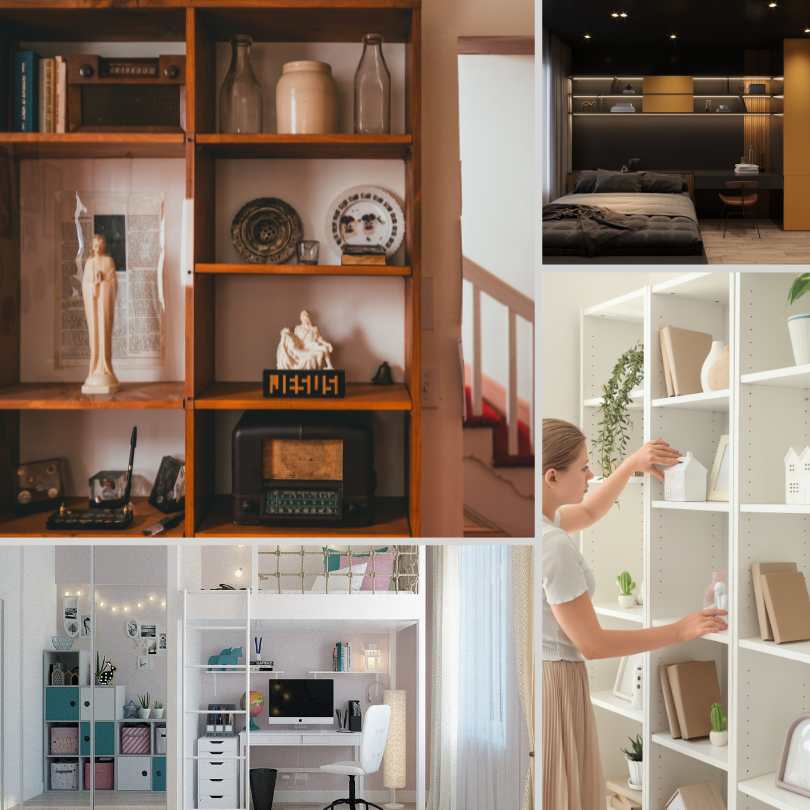 Estanterías para casas pequeñas