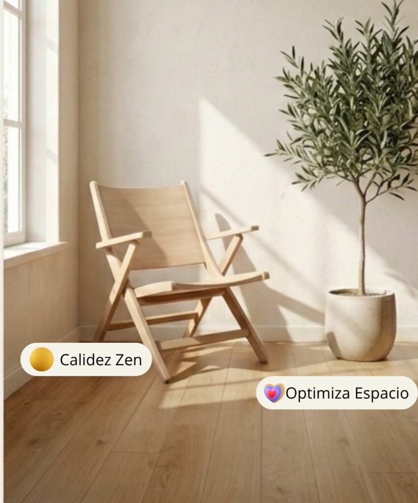 Sillas Plegables y Feng Shui